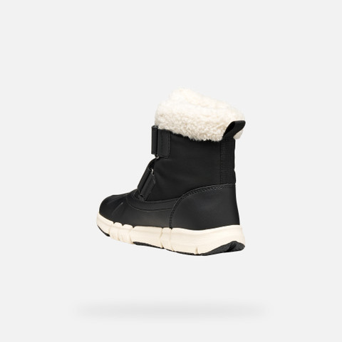 Winter boots FLEXYPER ABX GIRL Black - image number 3 | GEOX