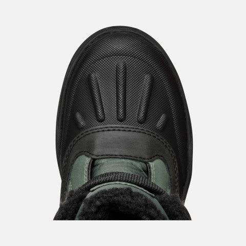 Waterproof boots BUNSHEE PG ABX JUNIOR Dark Green/Black - image number 6 | GEOX