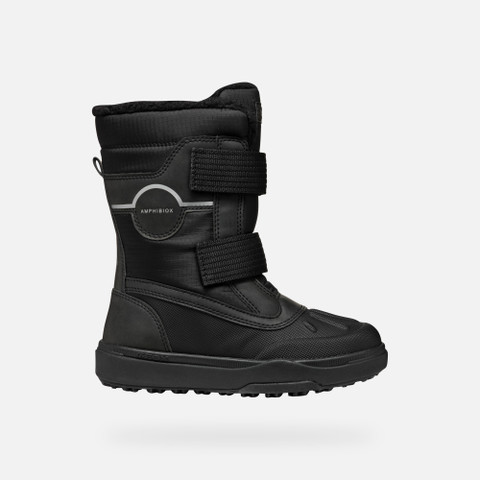 Waterproof boots BUNSHEE PG ABX JUNIOR Black - image number 1 | GEOX