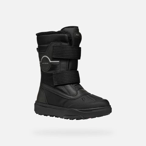 Waterproof boots BUNSHEE PG ABX JUNIOR Black - image number 2 | GEOX