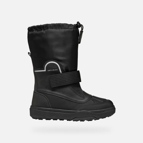 mid calf boots BUNSHEE PG ABX JUNIOR Black - image number 1 | GEOX