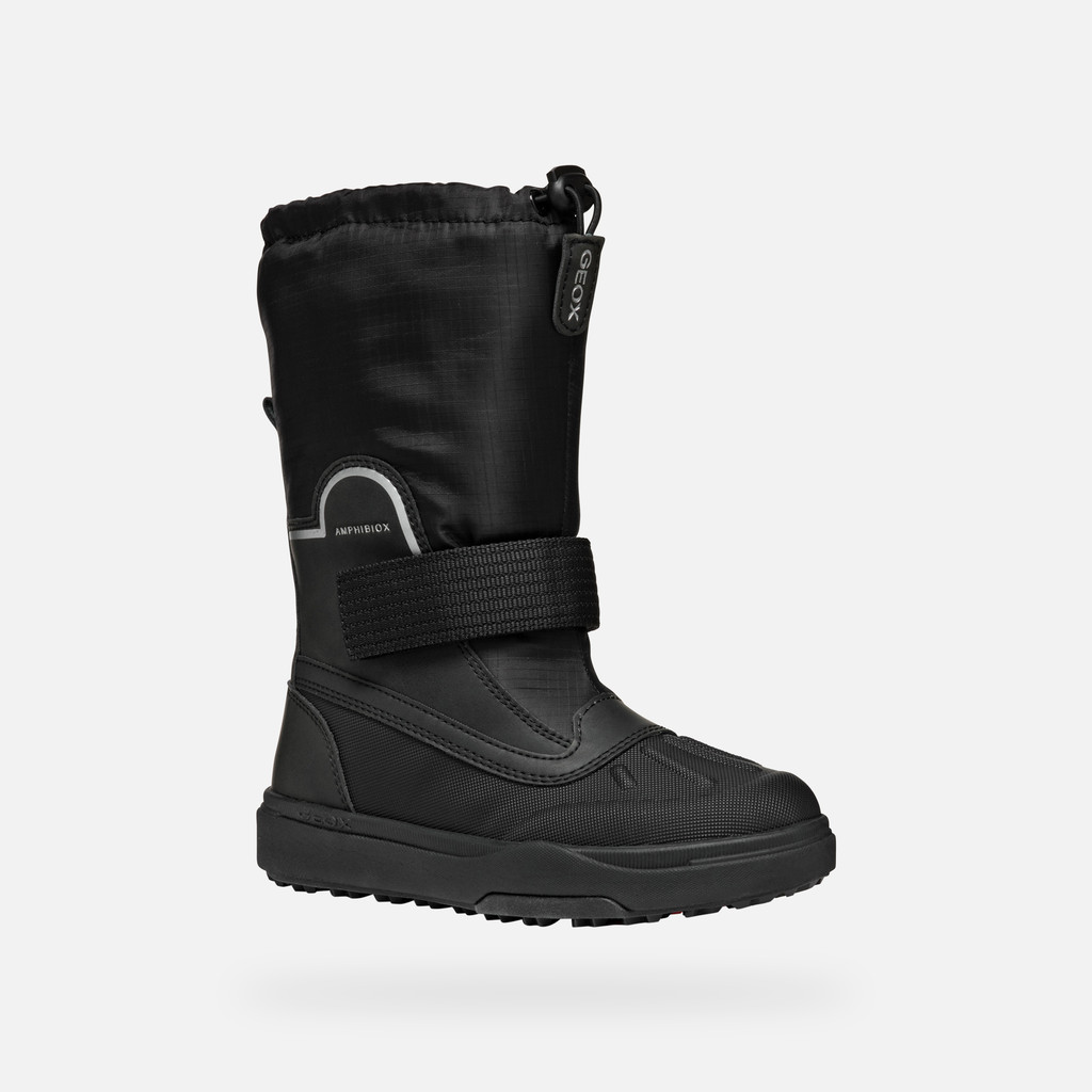 mid calf boots BUNSHEE PG ABX JUNIOR Black - image number 2 | GEOX