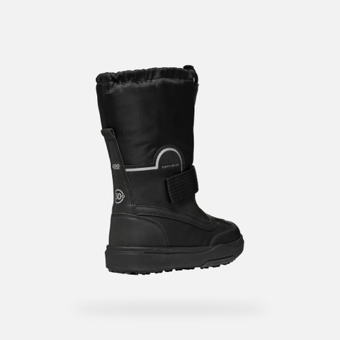 mid calf boots BUNSHEE PG ABX JUNIOR Black - image number 4 | GEOX