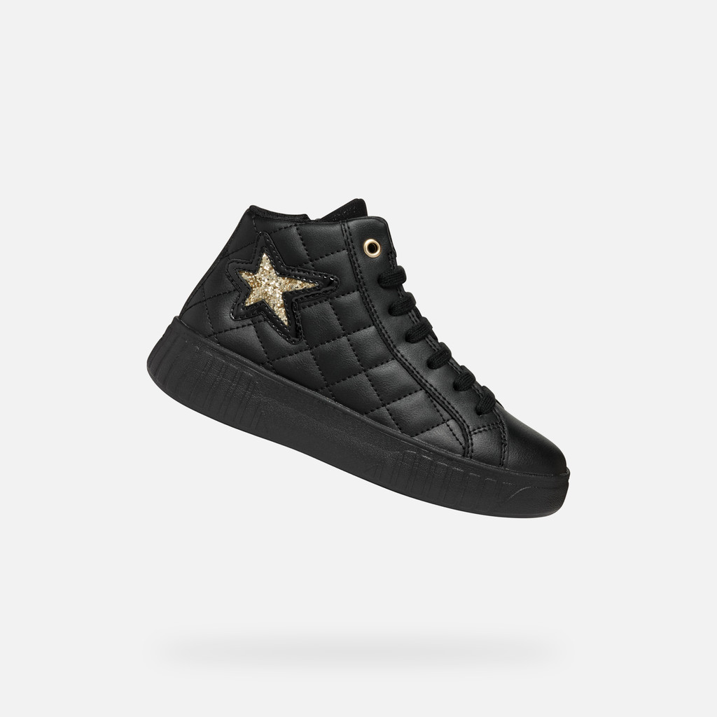 Black high top shoes for girls hotsell