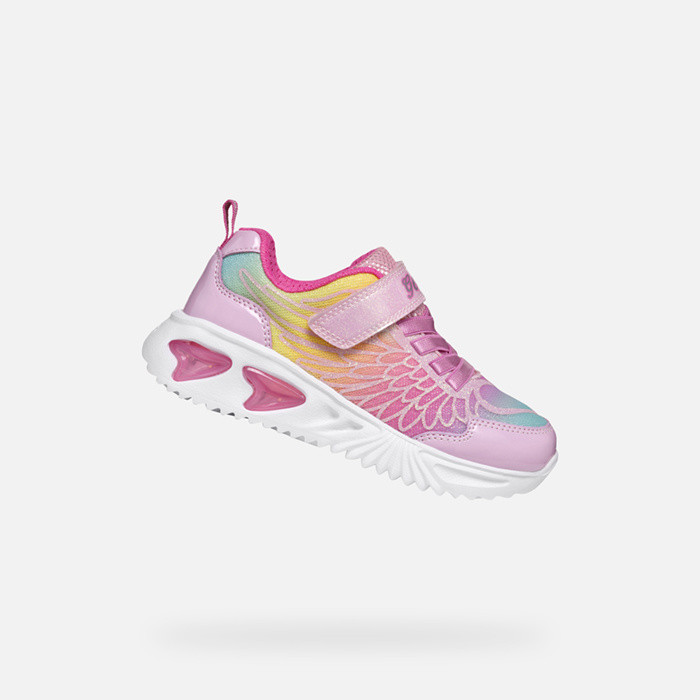 Low top sneakers ASSISTER GIRL Pink/Multicolor | GEOX