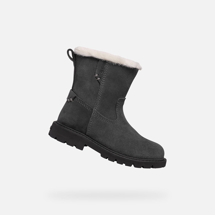 Botas bajos SHAYLAX   NIÑA Gris oscuro | GEOX