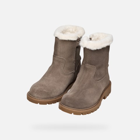 Winter boots SHAYLAX   GIRL Smoke Grey - image number 7 | GEOX