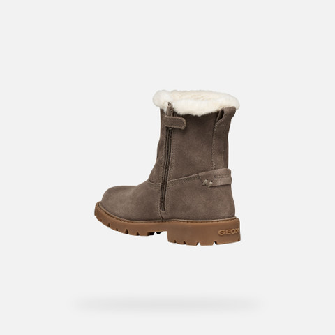 Winter boots SHAYLAX   GIRL Smoke Grey - image number 3 | GEOX
