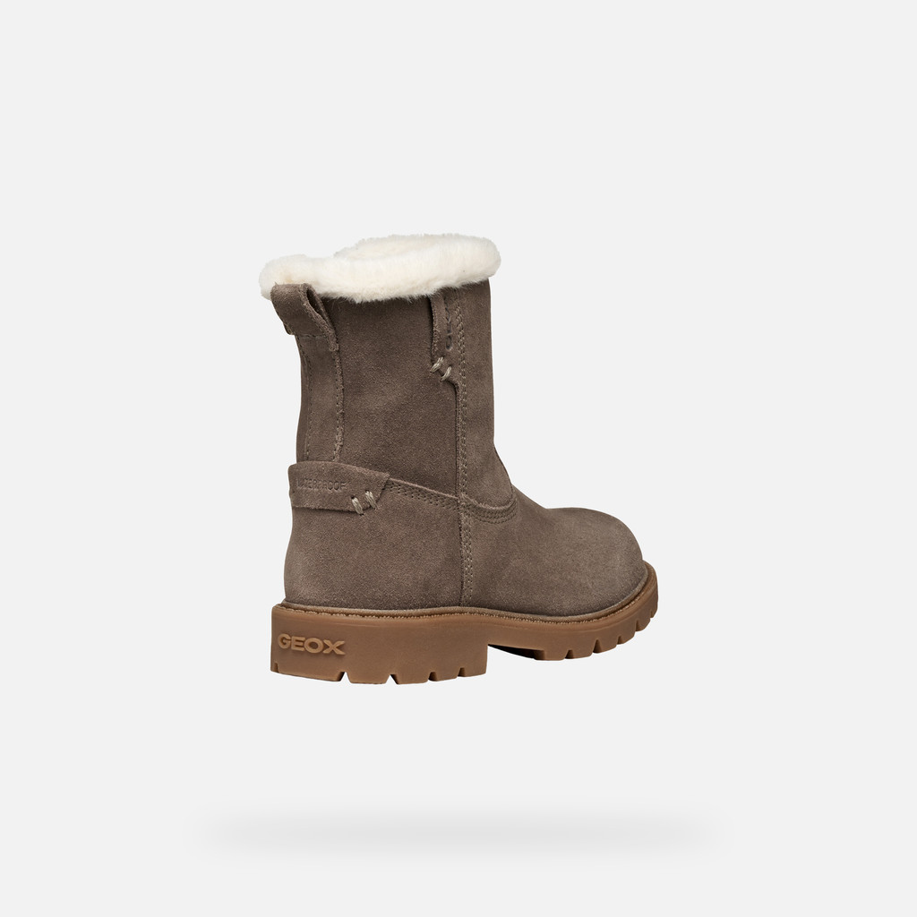 Winter boots SHAYLAX   GIRL Smoke Grey - image number 4 | GEOX