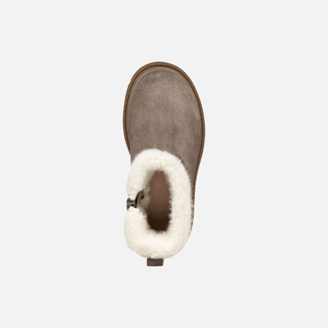 Winter boots SHAYLAX   GIRL Smoke Grey - image number 5 | GEOX