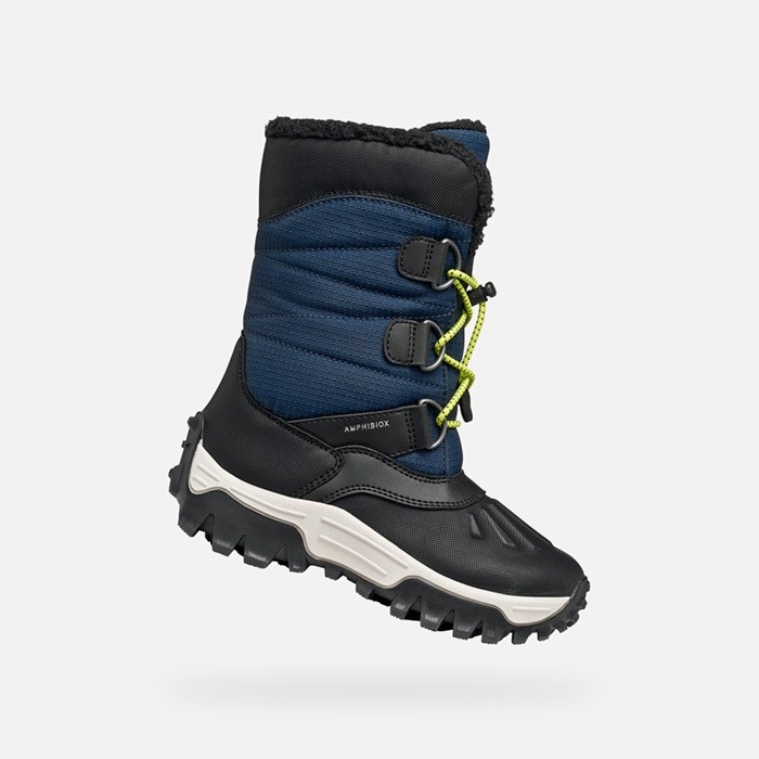 Waterproof boots HIMALAYA ABX JUNIOR Navy/Black | GEOX