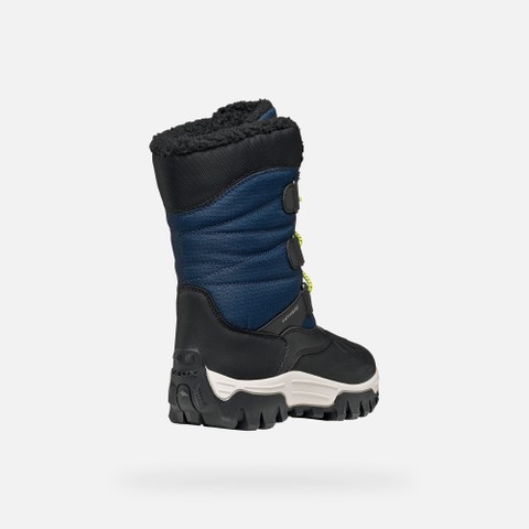 Waterproof boots HIMALAYA ABX JUNIOR Navy/Black - image number 4 | GEOX