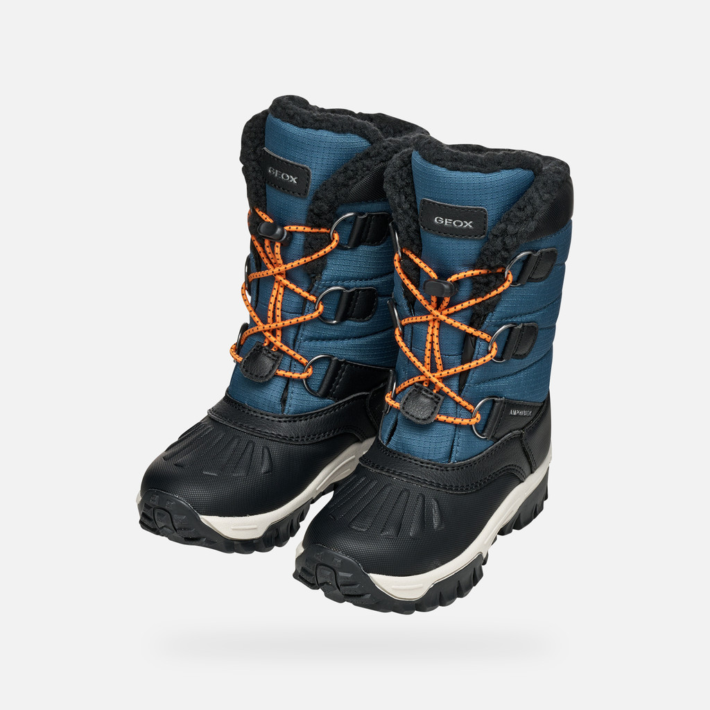 Winter boots HIMALAYA ABX JUNIOR Denim/Black - image number 8 | GEOX