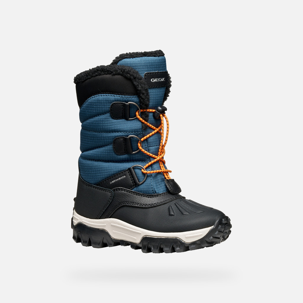Winter boots HIMALAYA ABX JUNIOR Denim/Black - image number 2 | GEOX