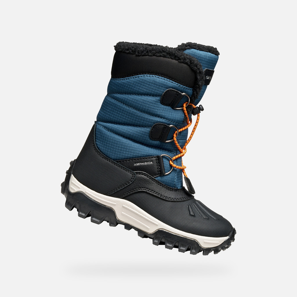 Winter boots HIMALAYA ABX JUNIOR Denim/Black - image number 0 | GEOX