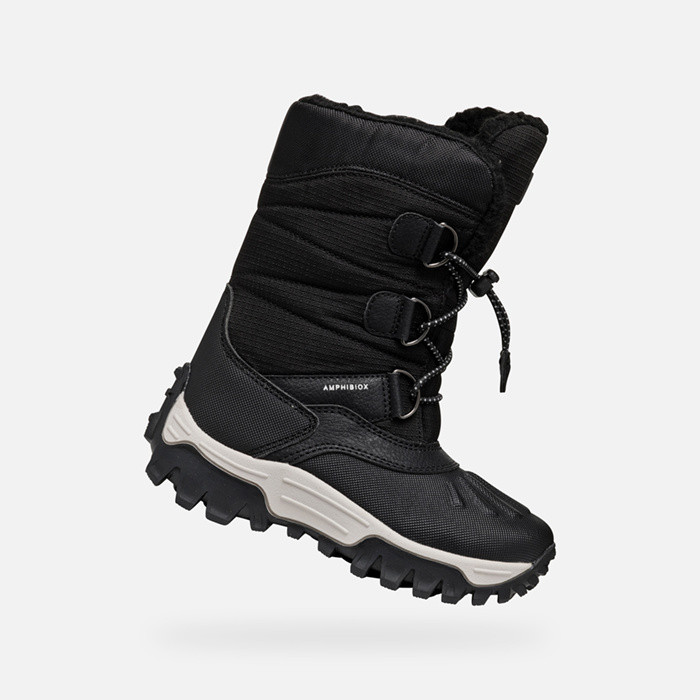 Waterproof boots HIMALAYA ABX JUNIOR Black | GEOX