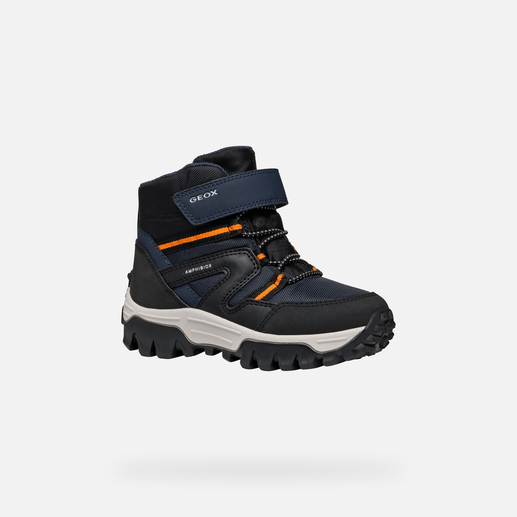 GEOX Shoes Himalaya Abx Boy Navy black Size 34