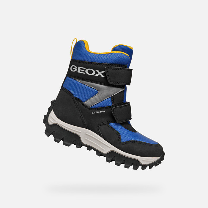 Waterproof boots HIMALAYA ABX BOY Royal/Black | GEOX