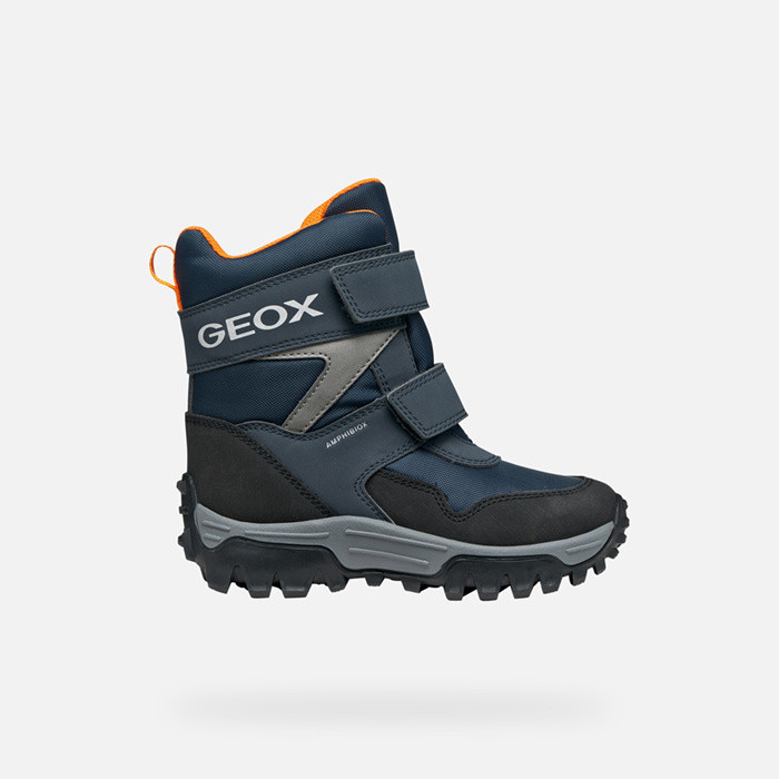 Winter boots HIMALAYA ABX BOY Navy/Orange | GEOX