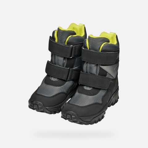 Winter boots HIMALAYA ABX BOY Dark Gray/Lime - image number 7 | GEOX