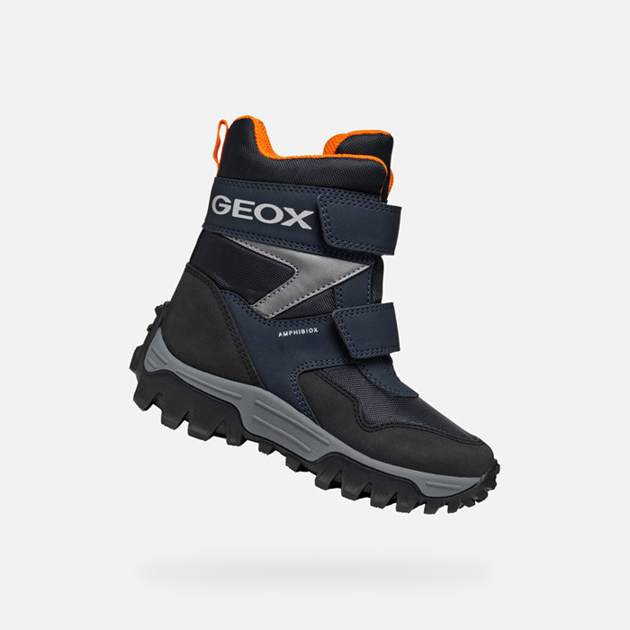 Chaussures imperméables HIMALAYA ABX GARÇON Bleu marine | GEOX