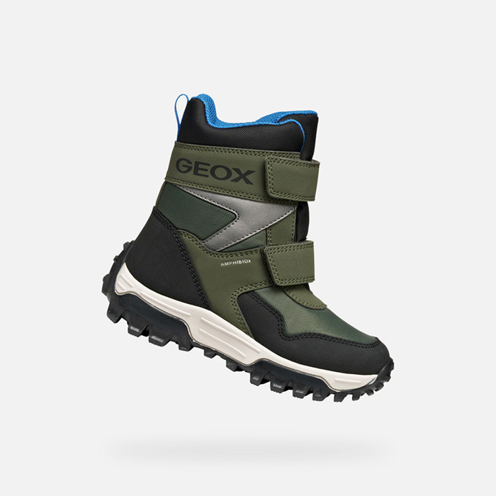 Winter boots HIMALAYA ABX BOY Military/Royal | GEOX