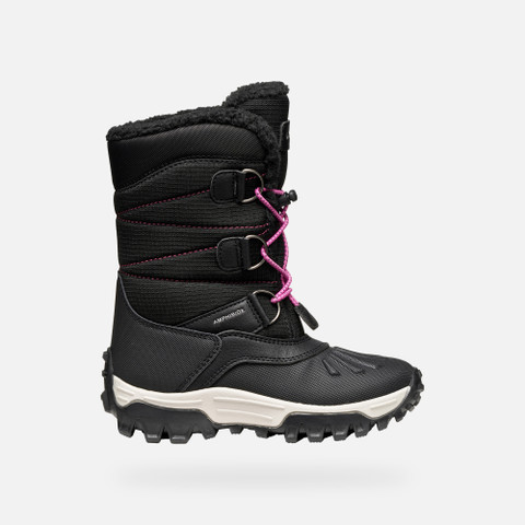 Winter boots HIMALAYA ABX JUNIOR Black/Fuchsia - image number 1 | GEOX
