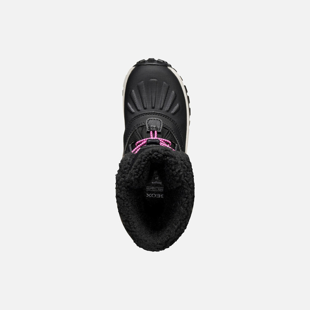 Winter boots HIMALAYA ABX JUNIOR Black/Fuchsia - image number 5 | GEOX