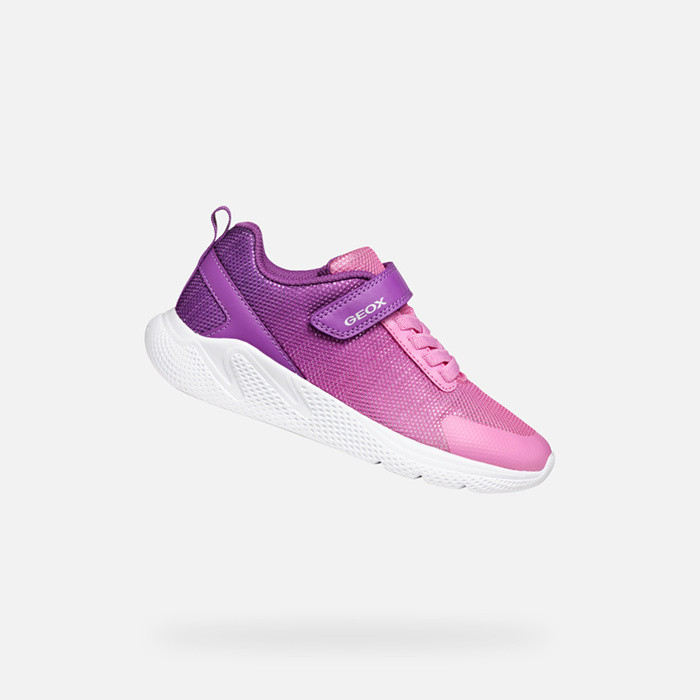 Low top sneakers SPRINTYE GIRL Violet/Dark pink | GEOX