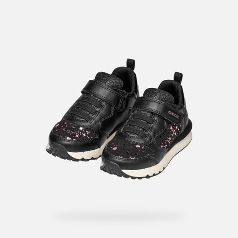 Klettschuhe FASTICS M&Auml;DCHEN Schwarz/Violett - image number 7 | GEOX
