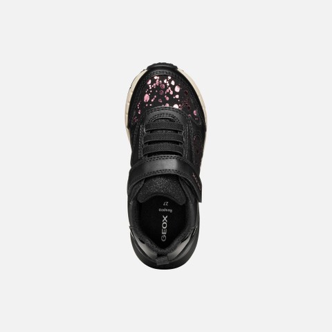Klettschuhe FASTICS M&Auml;DCHEN Schwarz/Violett - image number 5 | GEOX