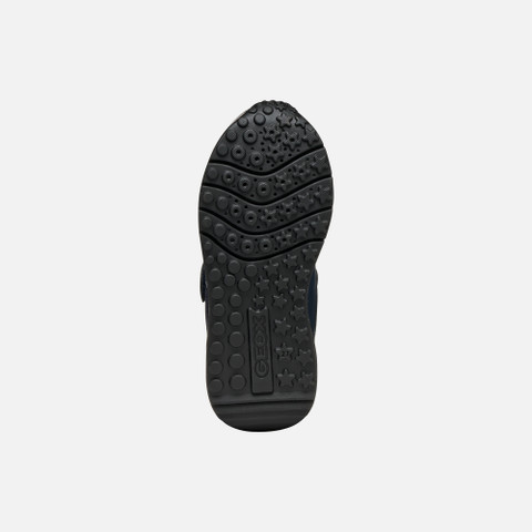 Low top sneakers FASTICS GIRL Dark navy/Platinum - image number 6 | GEOX