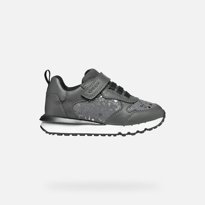 Low top sneakers FASTICS GIRL Dark grey | GEOX