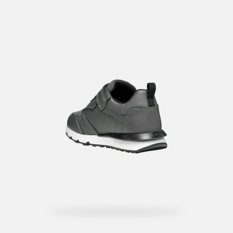 Low top sneakers FASTICS GIRL Dark grey - image number 3 | GEOX