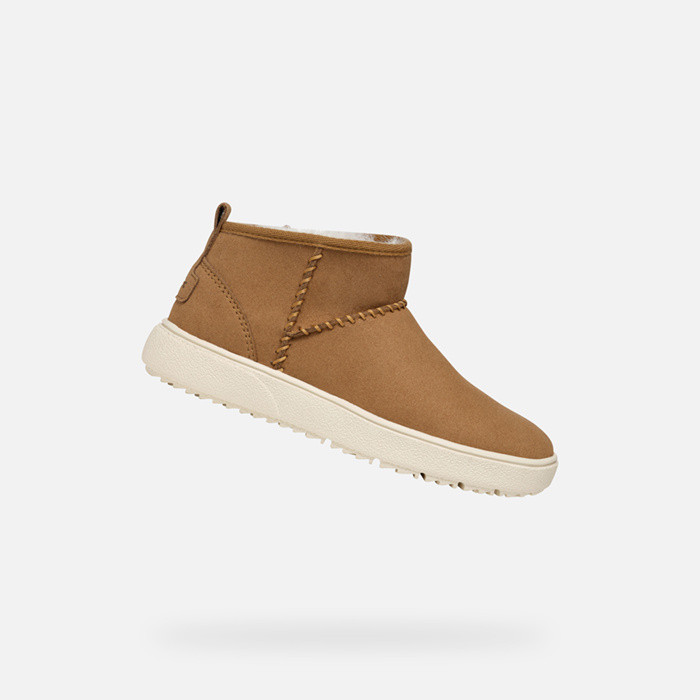 Bottillons THELEVEN FILLE Cognac | GEOX