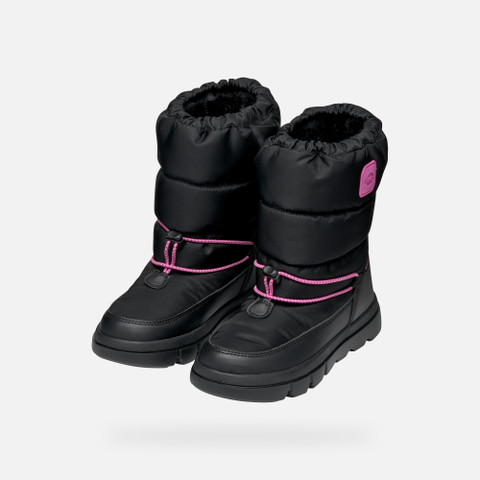 mid calf boots WILLABOOM ABX GIRL Black/Fuchsia - image number 7 | GEOX