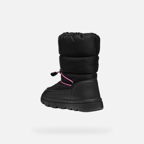 mid calf boots WILLABOOM ABX GIRL Black/Fuchsia - image number 3 | GEOX