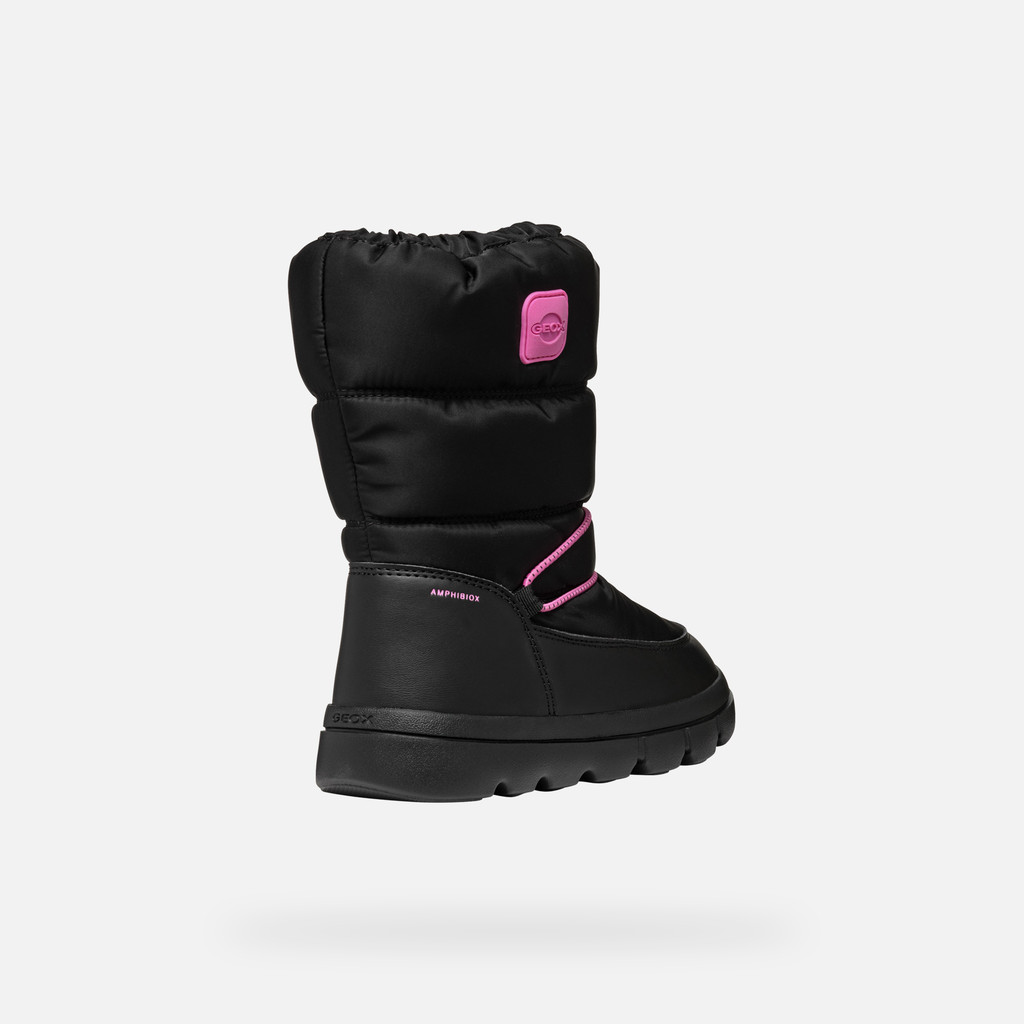 mid calf boots WILLABOOM ABX GIRL Black/Fuchsia - image number 4 | GEOX
