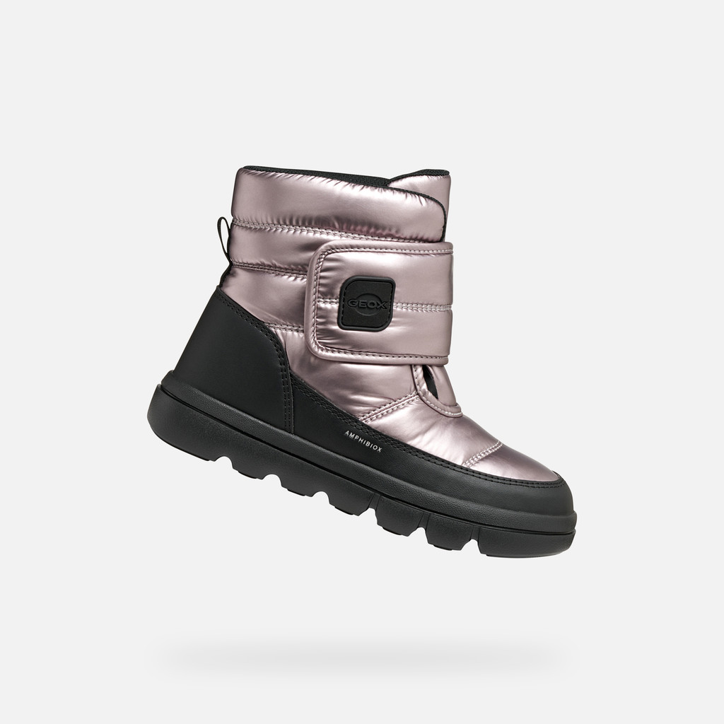 Winter boots WILLABOOM ABX GIRL Light Lilac/Black - image number 0 | GEOX