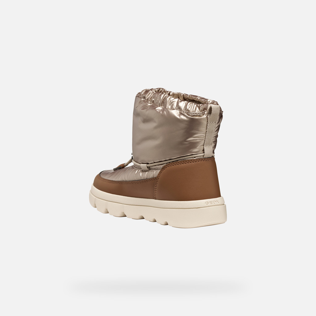 Winterstiefel WILLABOOM ABX MÄDCHEN Beige/Braun - image number 3 | GEOX