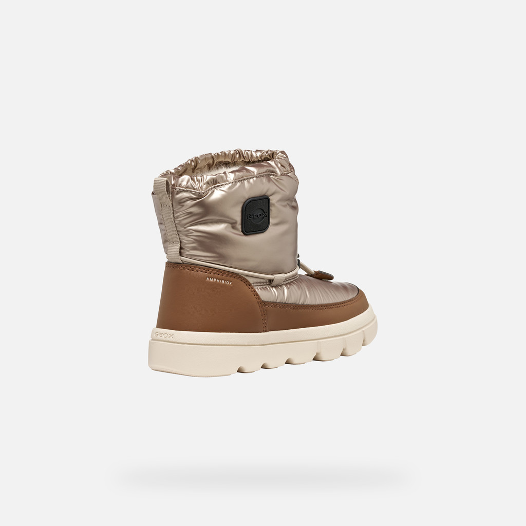 Winterstiefel WILLABOOM ABX MÄDCHEN Beige/Braun - image number 4 | GEOX
