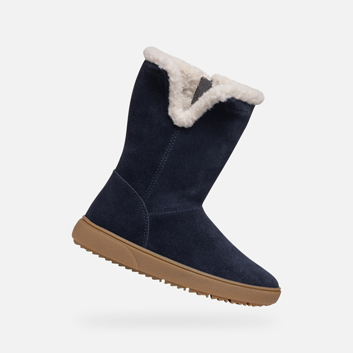 Scarponcini THELEVEN   BAMBINA Blu navy scuro | GEOX