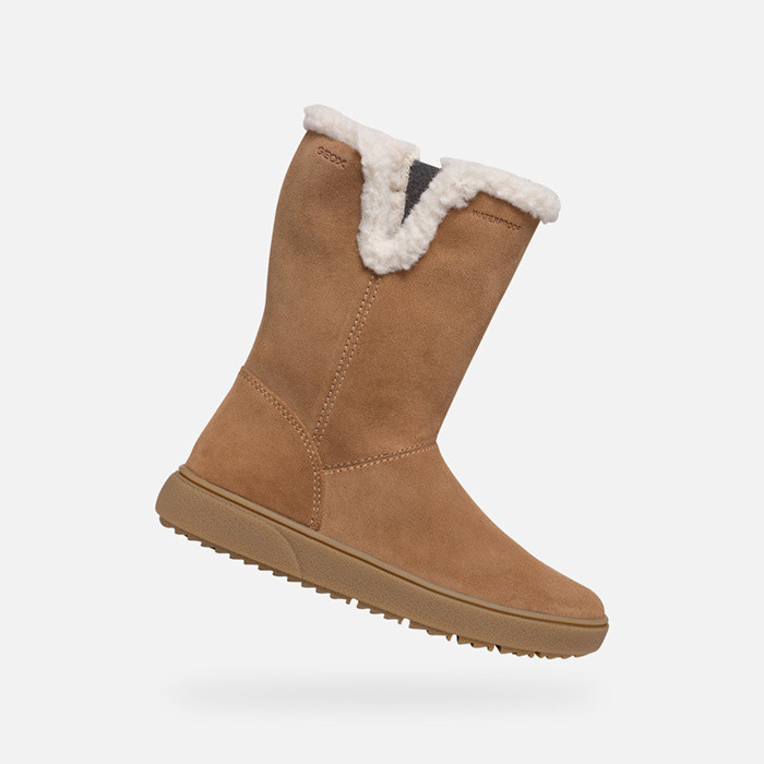 Mid calf boots THELEVEN   GIRL Whisky | GEOX