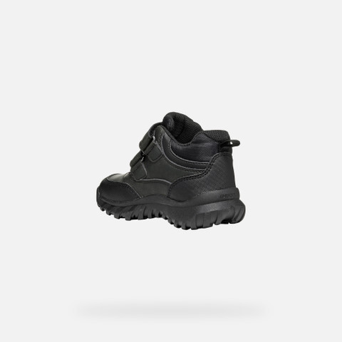Waterproof ankle boots SIMBYOS ABX BOY Black - image number 3 | GEOX