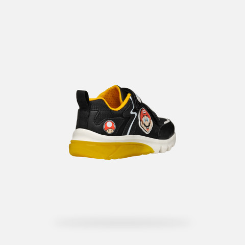 Nintendo - Supermario CIBERDRON JUNIOR Black/Yellow - image number 4 | GEOX