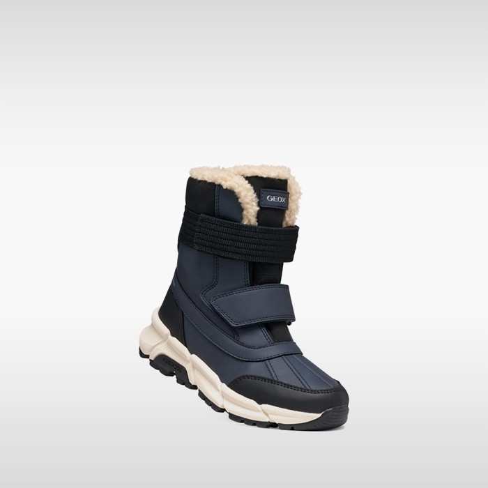 Winter boots FLEXYPER PLUS ABX BOY Navy | GEOX