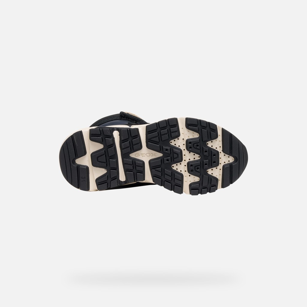 Waterproof ankle boots FLEXYPER PLUS ABX JUNIOR Navy - image number 6 | GEOX