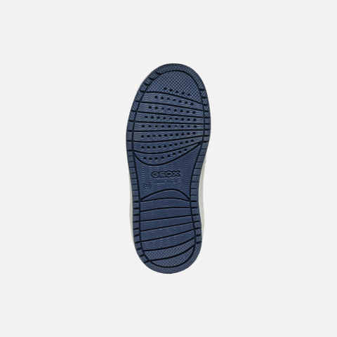 High top sneakers WASHIBA JUNIOR Navy/White - image number 6 | GEOX