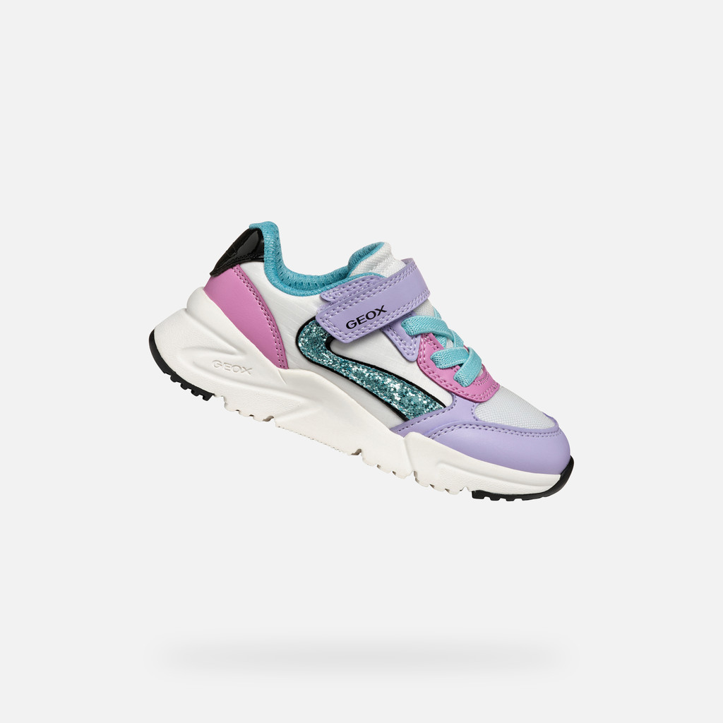 Low top sneakers LOFTUS GIRL Lilac/Turquoise | GEOX