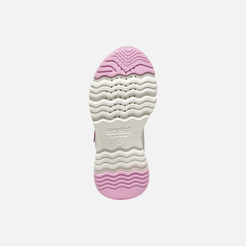 Low top sneakers LOFTUS GIRL Dark Pink/Yellow - image number 6 | GEOX